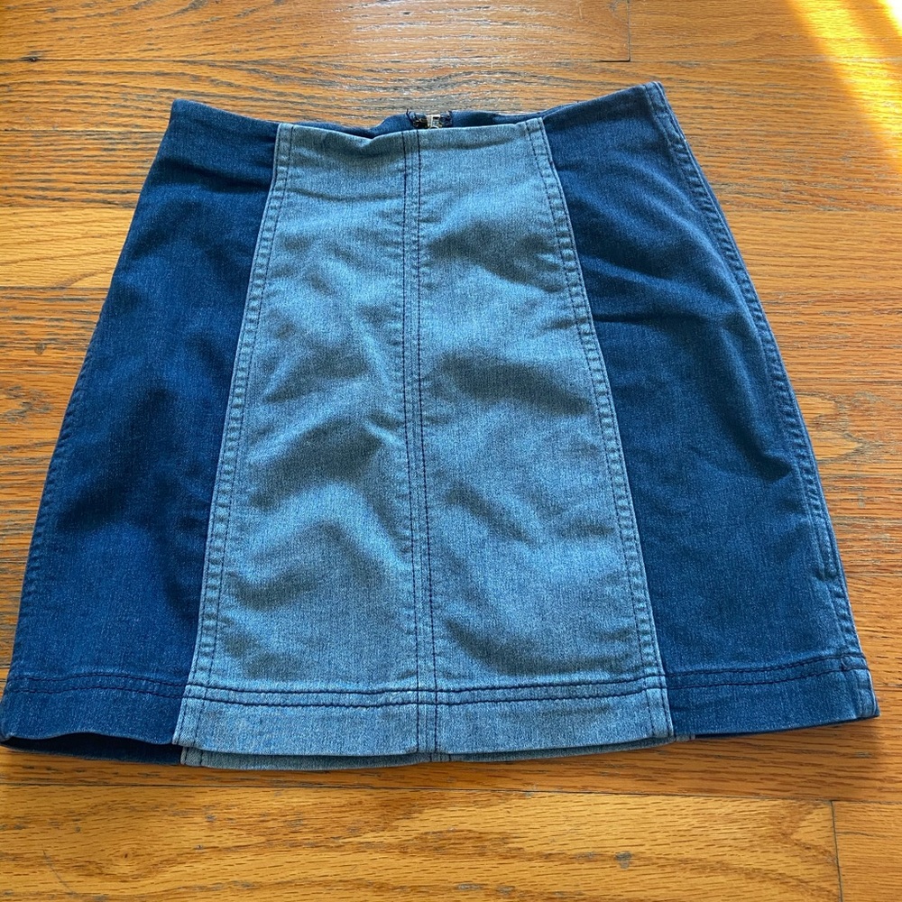FREE PEOPLE DEMIN SKIRT